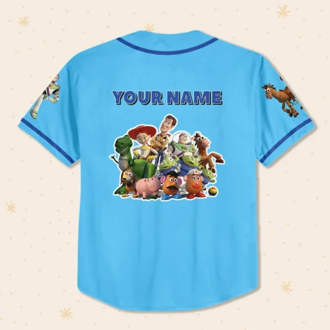Custom Toy Story Baseball Jersey - Personalize For Kids, Youth & Adults! - Image 3