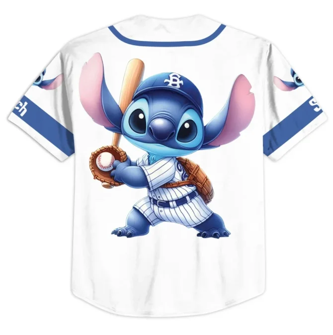 Custom Stitch Baseball Jersey - Personalized Text & Number - Perfect Gift For Fans! - Image 4