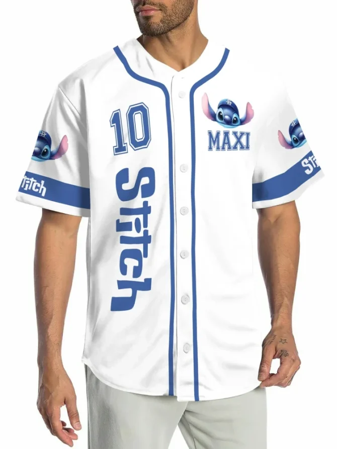 Custom Stitch Baseball Jersey - Personalized Text & Number - Perfect Gift For Fans! - Image 5