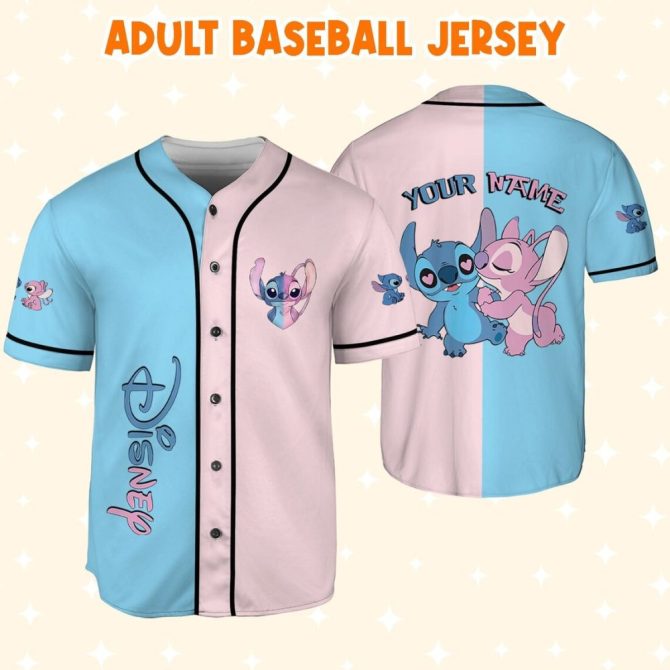 Custom Disney Baseball Jersey - Kids/Youth/Adult - Add Your Name & Design Request - Image 6