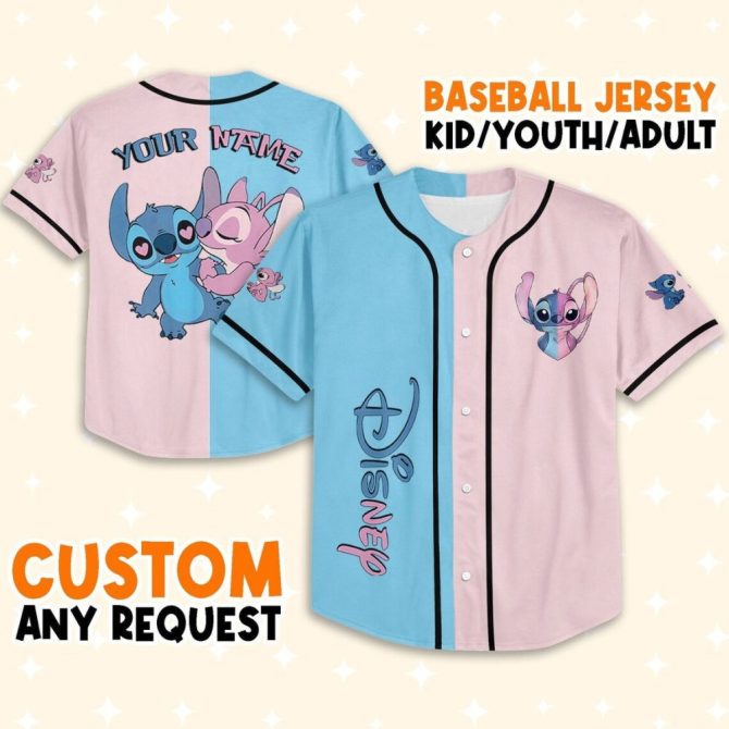 Custom Disney Baseball Jersey - Kids/Youth/Adult - Add Your Name & Design Request