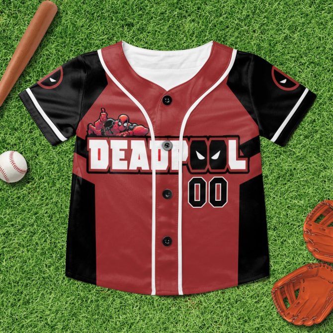 Customizable Superhero Baseball Jersey – Personalized Name & Number – Perfect For Fans! - Image 3