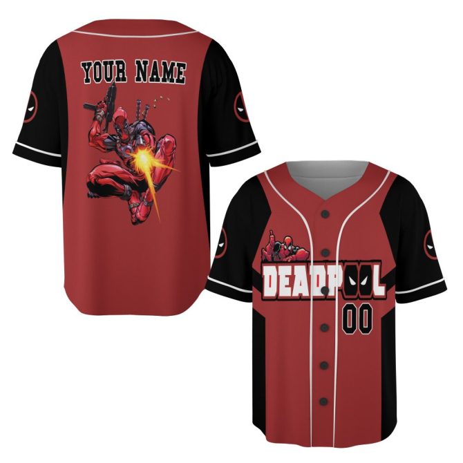 Customizable Superhero Baseball Jersey – Personalized Name & Number – Perfect For Fans! - Image 5