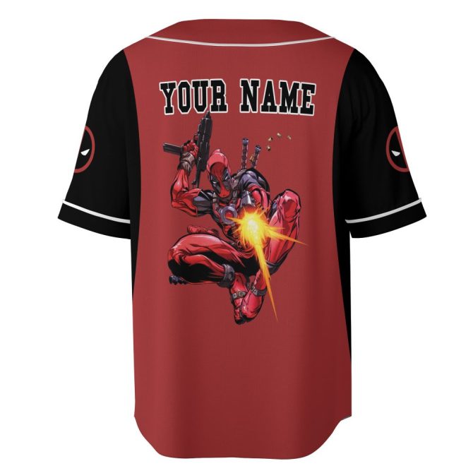 Customizable Superhero Baseball Jersey – Personalized Name & Number – Perfect For Fans! - Image 6