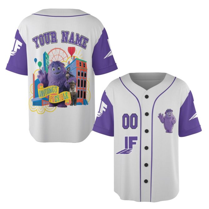 Custom Kids Baseball Jersey - Personalized Name & Fun Design - Youth Sports Shirt - Image 3
