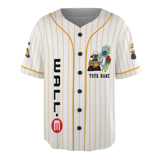 Custom Kids Baseball Jersey - Cute Robot Design - Personalized Name - Perfect Gift! - Image 5