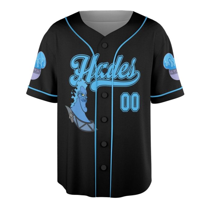 Custom Kids' Hades Baseball Jersey – Personalized Name & Number, Unique Design - Image 4