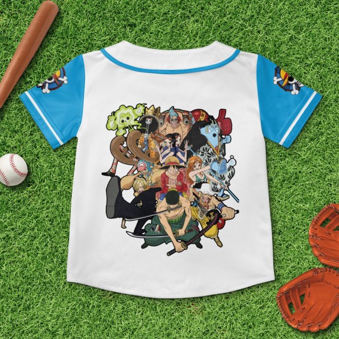 Custom Anime Baseball Jersey - Vibrant One Piece Design For Fans - Image 5