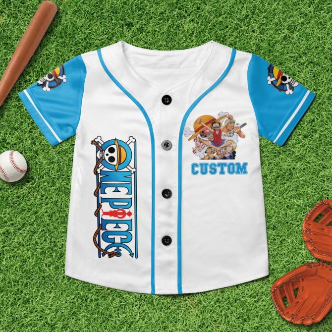 Custom Anime Baseball Jersey - Vibrant One Piece Design For Fans - Image 6
