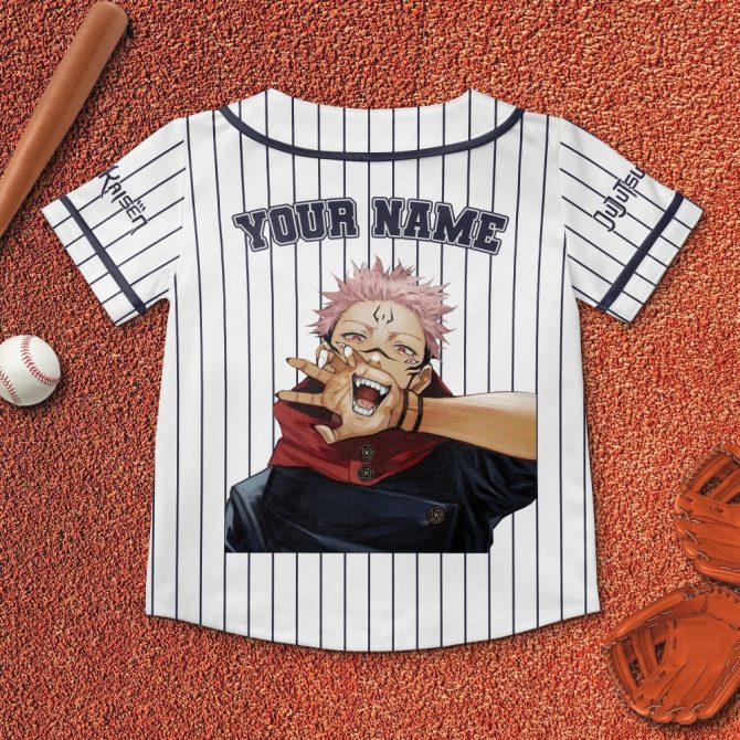 Custom Anime Baseball Jersey - Stylish Jujutsu Kaisen Design For Fans - Image 5
