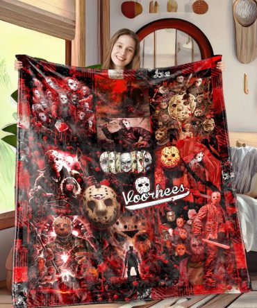 Cozy Horror Movie Night Blanket – Soft, Warm, And Perfect For Fans!