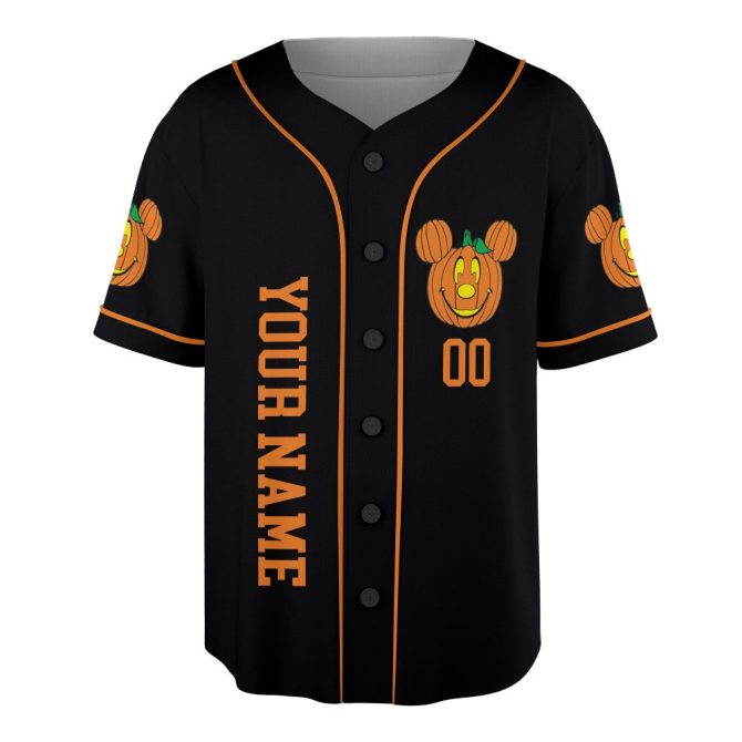 Custom Zombie Mouse Baseball Jersey - Halloween Special Edition, Personalized Name & Number - Image 2