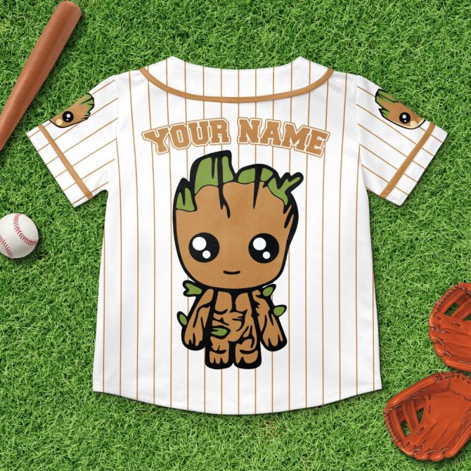 Customizable Cute Tree Baseball Jersey - Fun Sports Shirt For Fans - Image 6