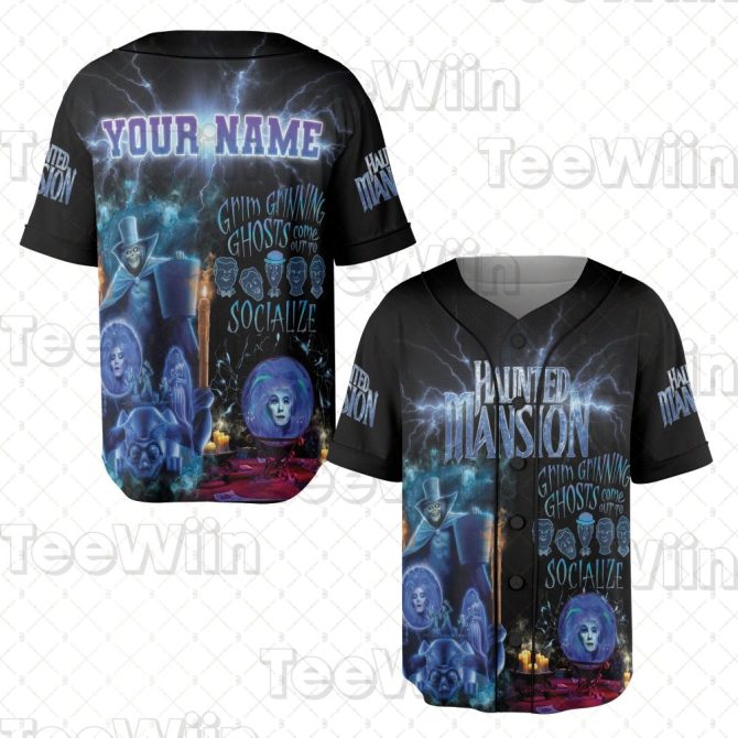 Haunted Mansion Custom Jersey – Personalize & Embrace The Spooky Vibes!
