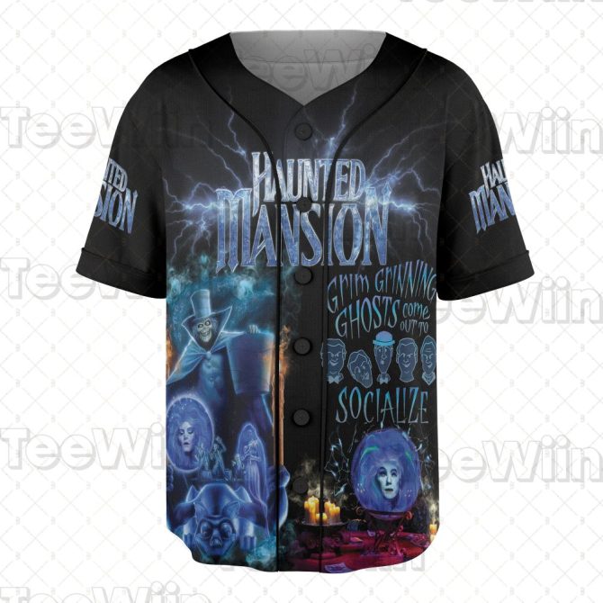 Haunted Mansion Custom Jersey – Personalize & Embrace The Spooky Vibes! - Image 2