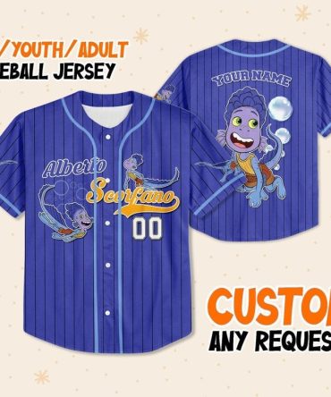 Custom Kids/Youth/Adult Baseball Jersey - Personalized Name & Design - Perfect Gift!