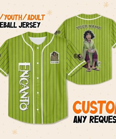 Custom Encanto Baseball Jersey - Personalized Kids/Youth/Adult Sizes, Perfect Gift!