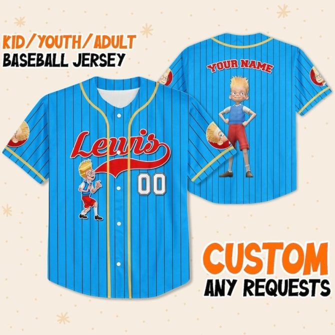 Customize Your Kid/Youth/Adult Baseball Jersey – Add Name & Number – Perfect Gift!
