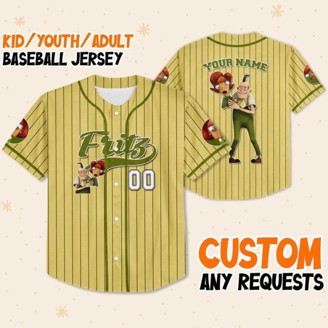 Custom Baseball Jersey For Kids/Youth/Adults - Personalize Your Name & Number!