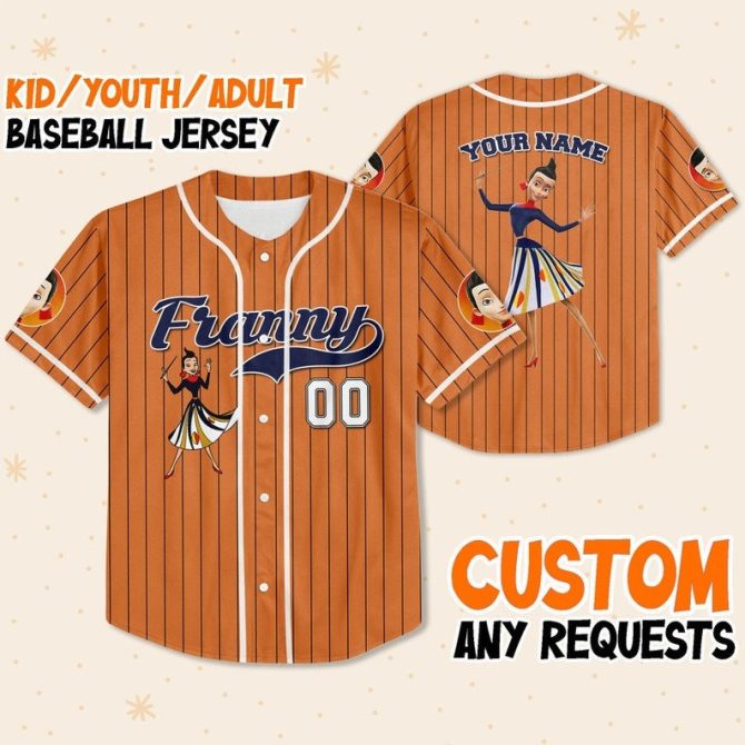 Customizable Kids/Youth/Adult Baseball Jersey - Personalized Name & Design Options!