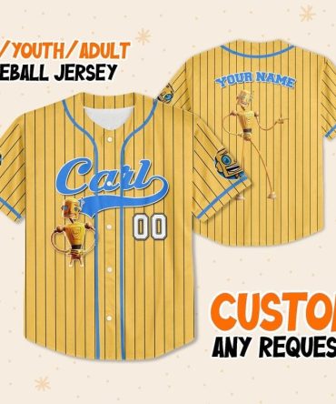 Customizable Kid/Youth/Adult Baseball Jersey – Personalize Name & Number – Unique Design!