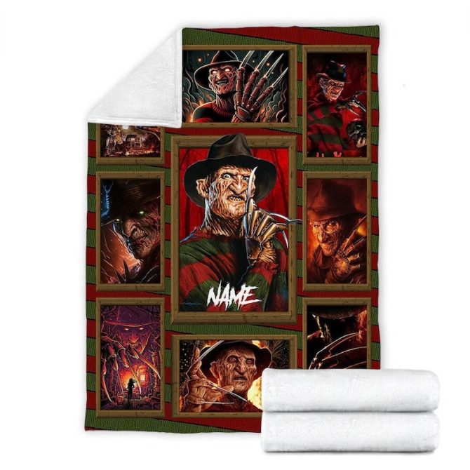 Custom Horror Movie Fleece Blanket – Cozy, Personalized Gift For Fans - Image 2