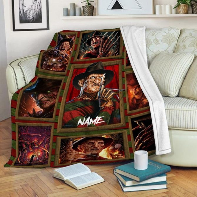 Custom Horror Movie Fleece Blanket – Cozy, Personalized Gift For Fans - Image 3