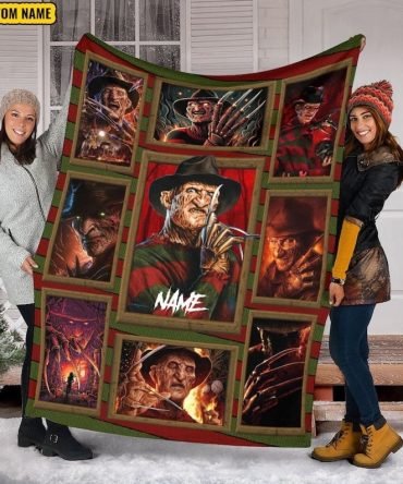 Custom Horror Movie Fleece Blanket – Cozy, Personalized Gift For Fans
