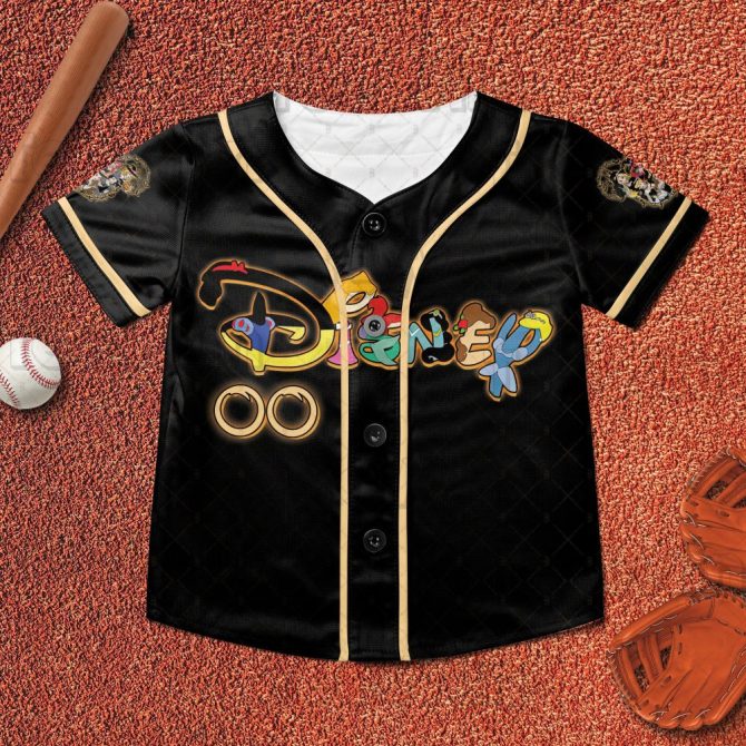 Custom Disney Halloween Jersey - Personalized Name & Iconic Characters - Unique Gift! - Image 4