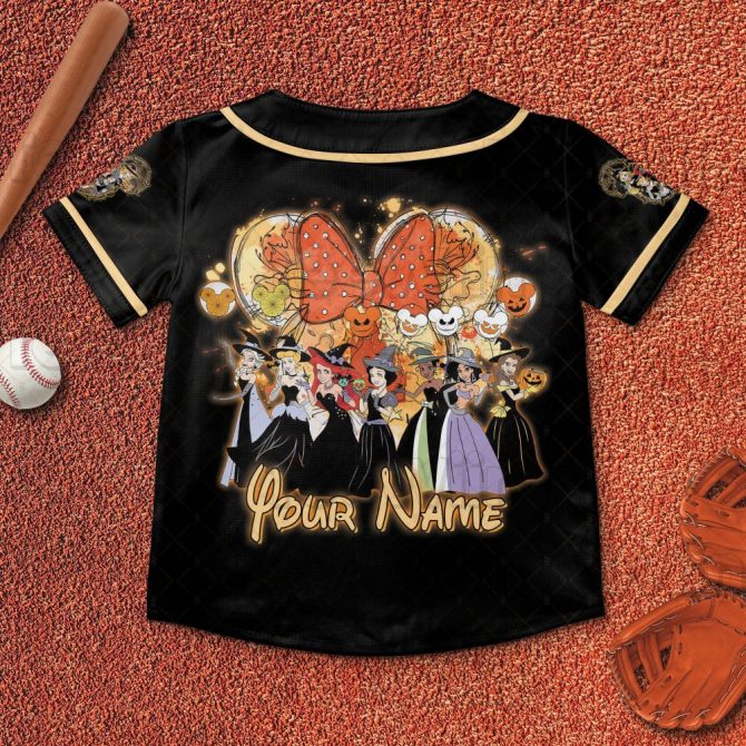 Custom Disney Halloween Jersey - Personalized Name & Iconic Characters - Unique Gift! - Image 5