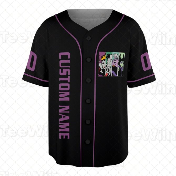 Spooky Custom Baseball Jersey - 'Pick Your Poison' Design With Personalized Name Option - Image 2