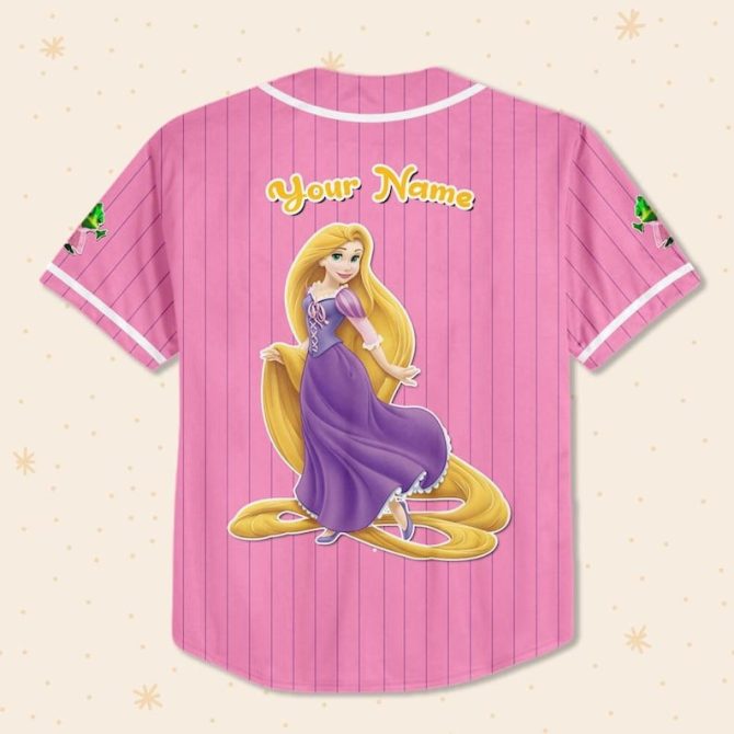 Custom Pink Baseball Jersey - Kids/Youth/Adult - Add Your Name & Number - Perfect Gift! - Image 2