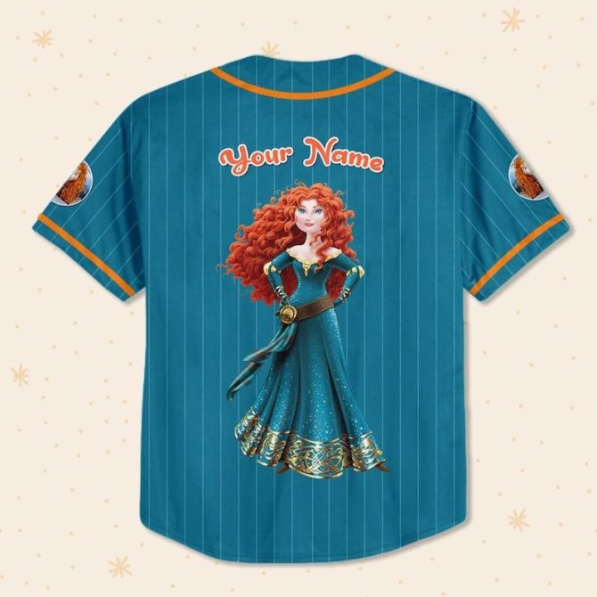 Customizable Princess Baseball Jersey – Add Your Name & Show Your Style!