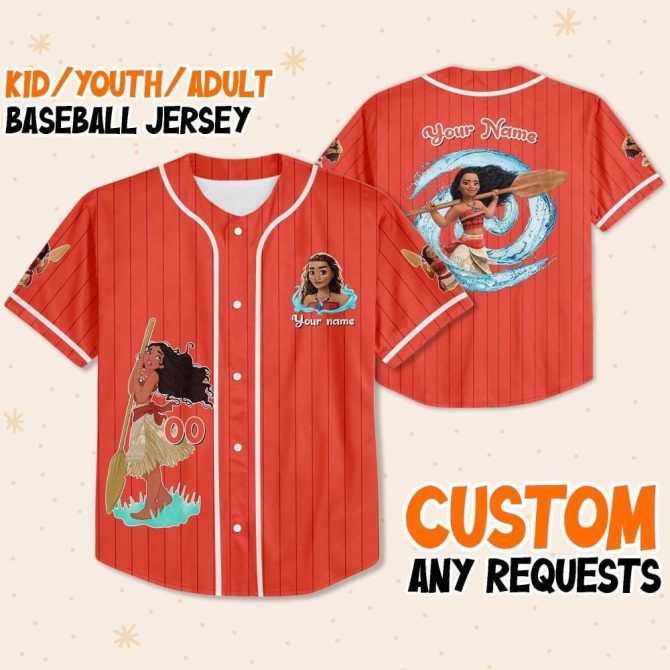 Customizable Kid/Youth/Adult Baseball Jersey - Add Your Name & Unique Design!