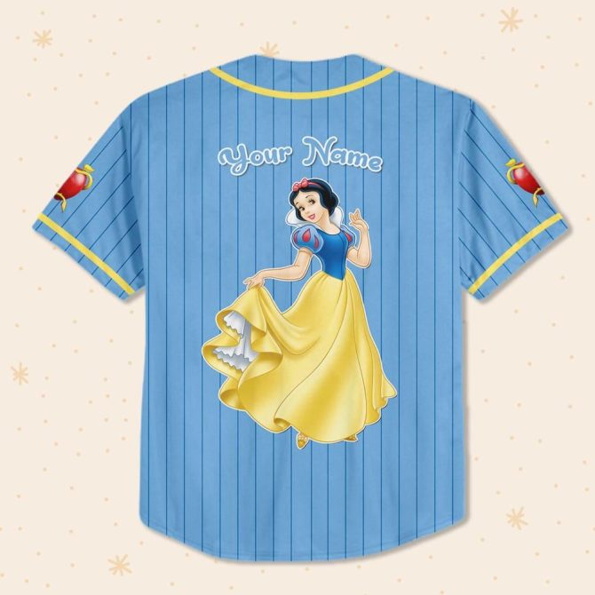 Customizable Kids/Youth/Adult Baseball Jersey With Fairy Tale Design – Personalize With Your Name! - Image 5