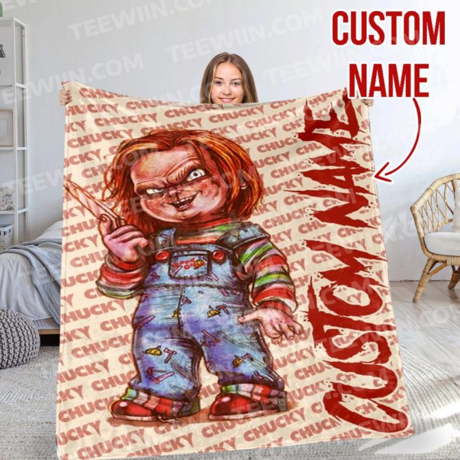 Custom Horror Movie Blanket - Personalized Name - Cozy & Unique Gift For Fans - Image 10