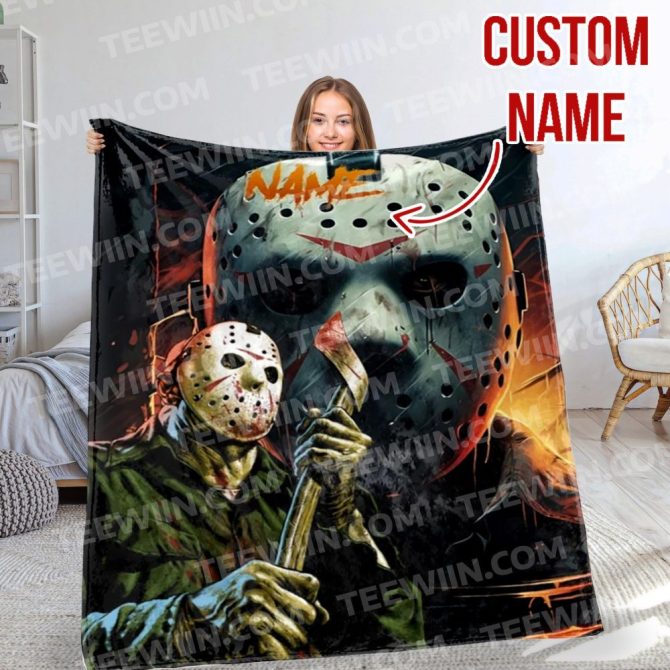 Custom Horror Movie Blanket - Personalized Name - Cozy & Unique Gift For Fans - Image 9