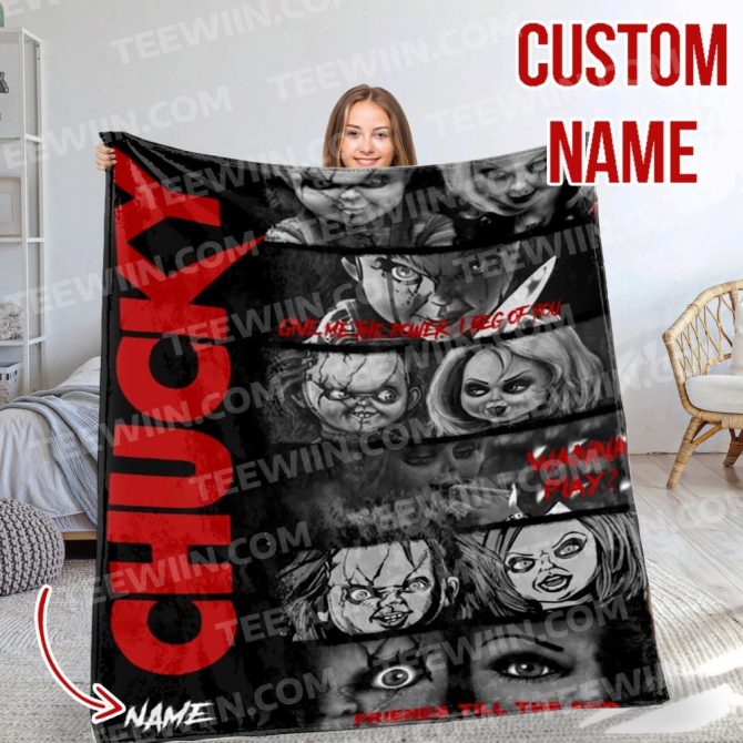 Custom Horror Movie Blanket - Personalized Name - Cozy & Unique Gift For Fans - Image 8