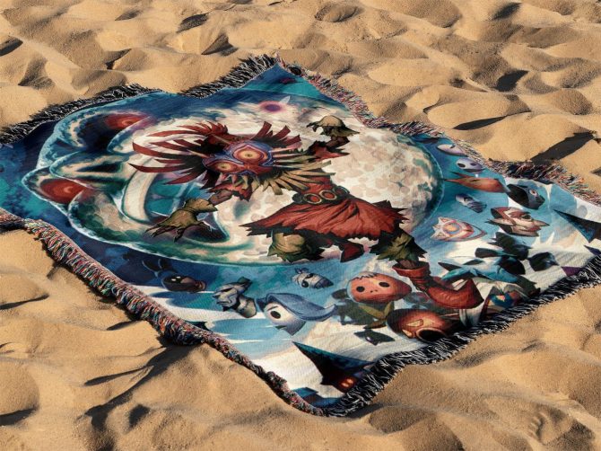 Majestic Moon Tapestry Blanket – Vibrant Art For Home Decor, Cozy & Stylish - Image 2