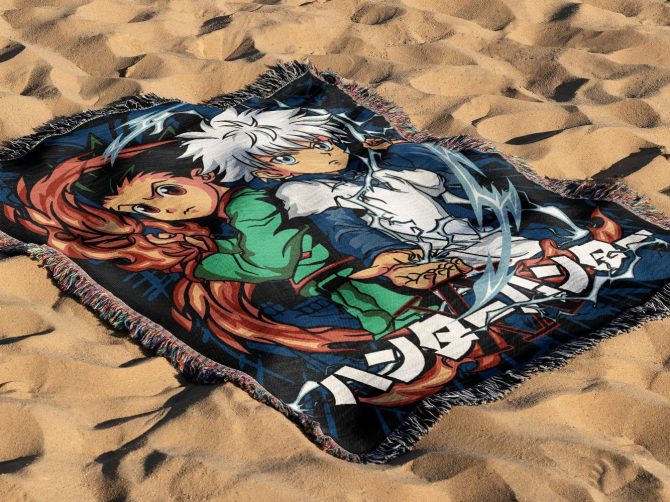 Cozy Anime Throw Blanket - Vibrant Design For Ultimate Comfort - Image 3