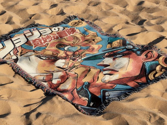 Cozy Jojo'S Bizarre Adventure Blanket - Iconic Anime Design Throw For Fans - Image 3