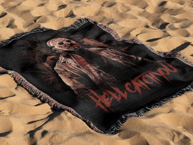 Chilling Horror Movie Throw Blanket - Cozy Up With Thrills & Frights! - Image 3