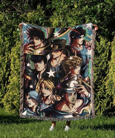 Cozy Anime Character Blanket – Vibrant Design For Fans , Soft & Warm Throw