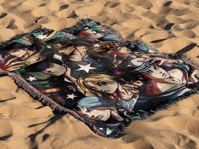 Cozy Anime Character Blanket – Vibrant Design For Fans , Soft & Warm Throw - Image 3