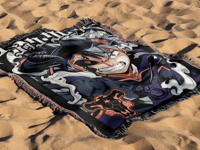 Cozy Anime Character Throw Blanket - Perfect Gift For Fans! - Image 3
