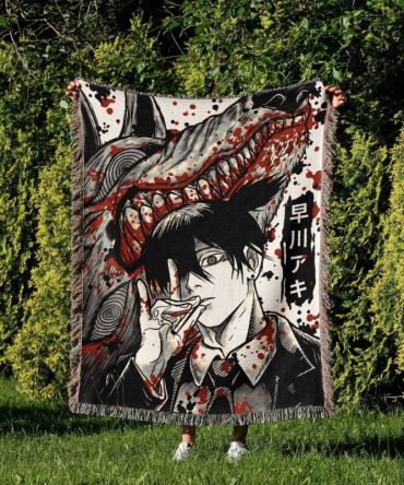 Anime Art Throw Blanket – Cozy, Stylish, And Perfect For Fans , Unique Gift Idea