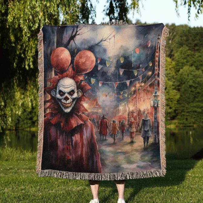 Cozy Horror Movie Blanket - Iconic Villains Design For Chilly Nights - Perfect Gift For Fans! - Image 3