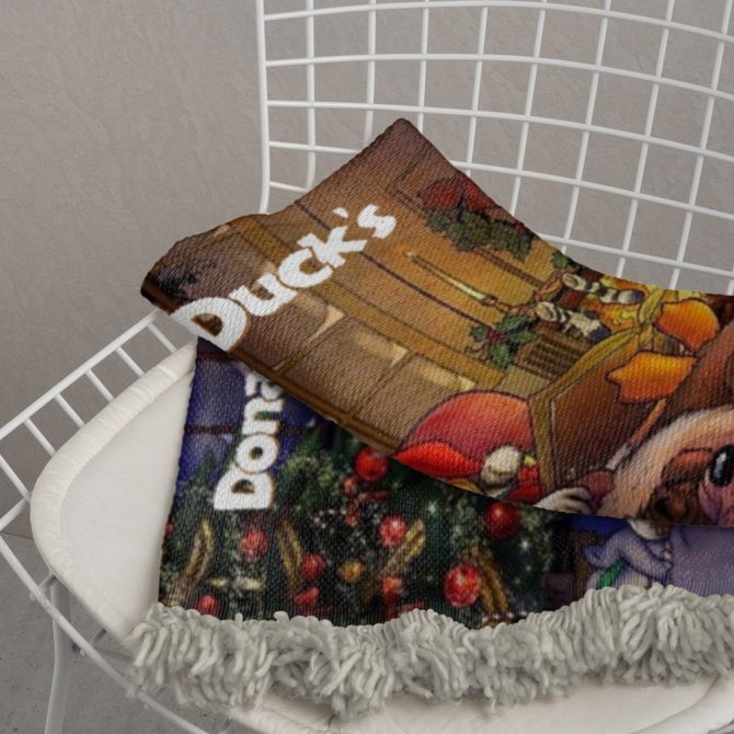 Custom Donald Duck Christmas Throw Blanket - Personalized Holiday Gift - Image 11