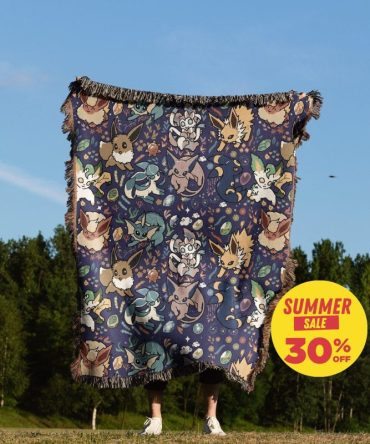 Cozy Cartoon Character Blanket
