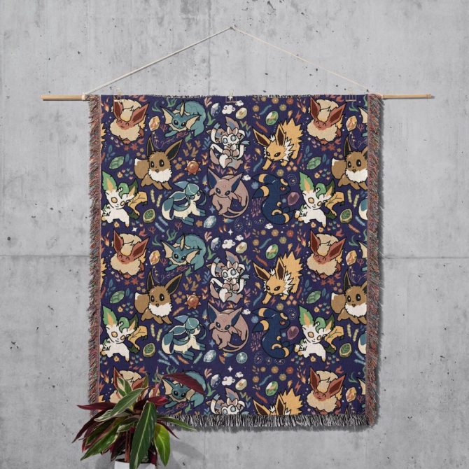 Cozy Cartoon Character Blanket - Image 4
